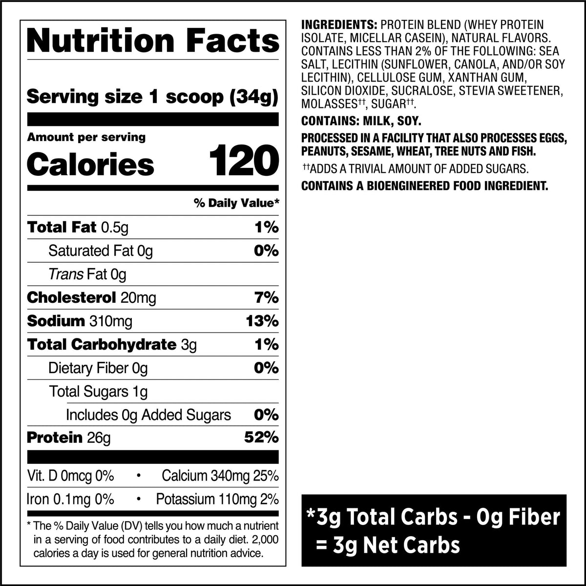 Salted Caramel Protein Powder