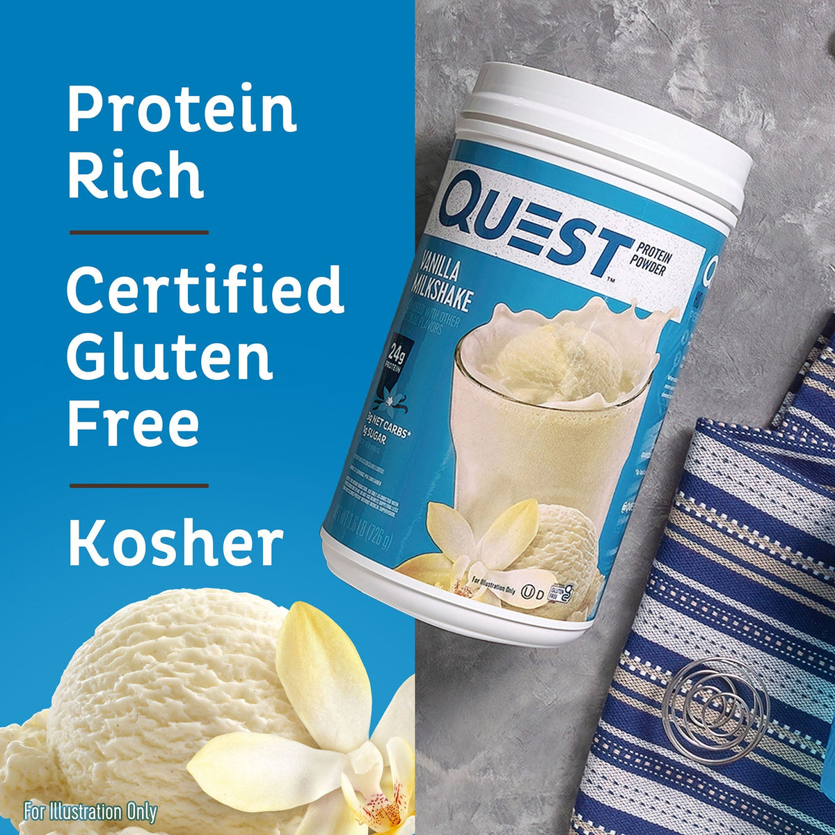 Vanilla Milkshake Protein Powder