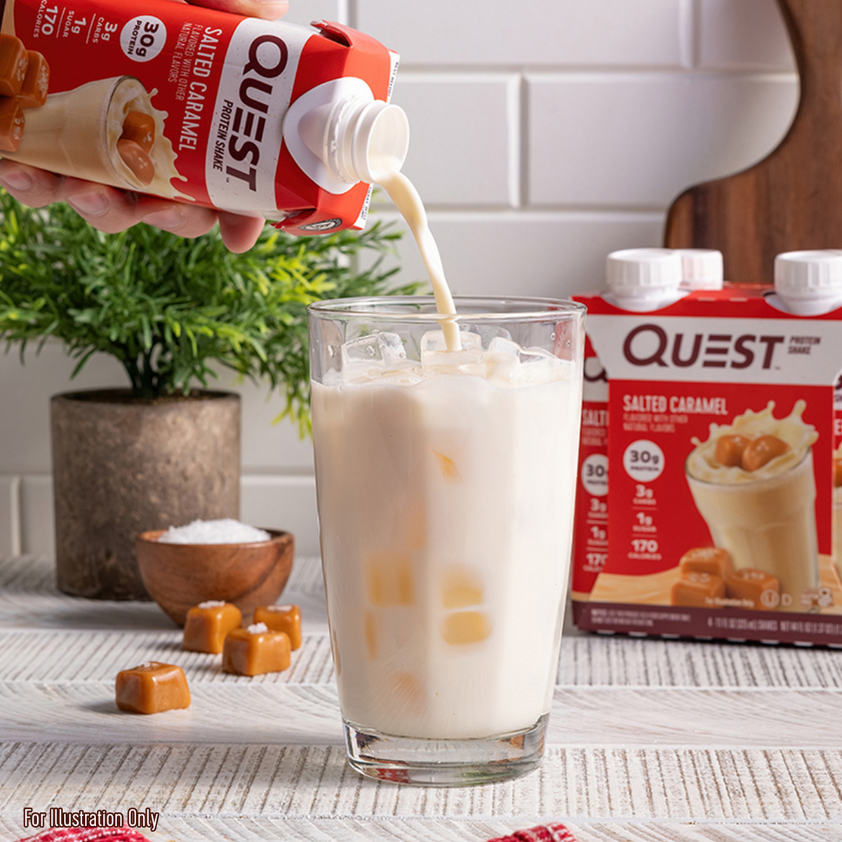Salted Caramel Protein Shakes