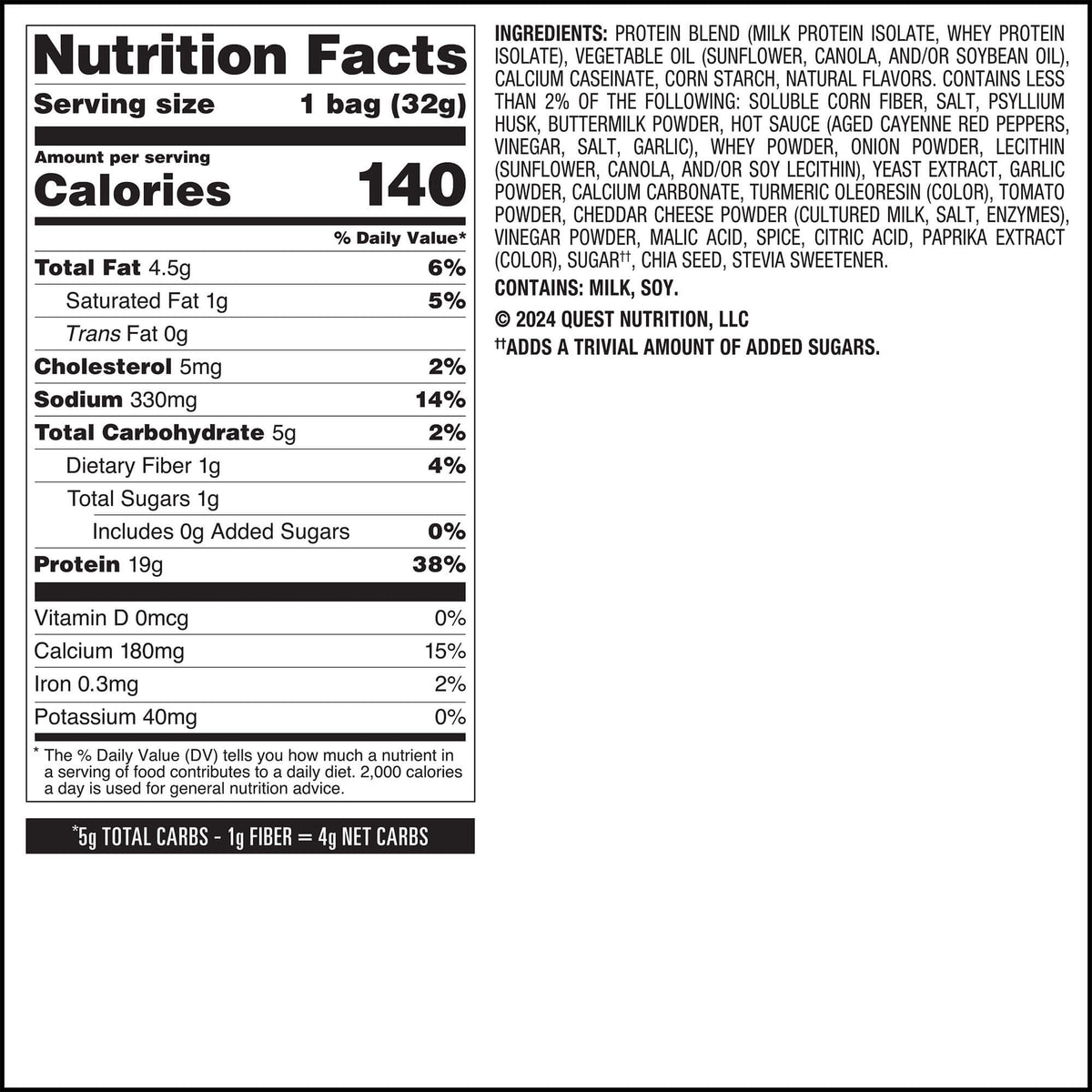 Buffalo Ranch Protein Chips