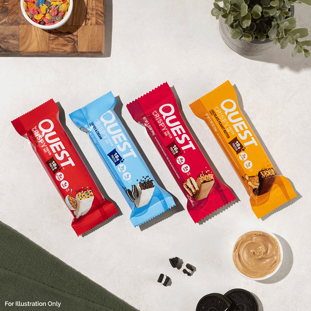 Fruity Cereal Crispy Hero Protein Bars